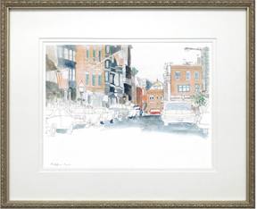 Hanover Street, North End Boston frame
