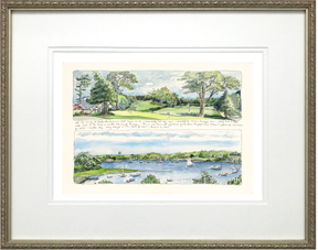 The First Tee and The Narrows, Cotuit frame