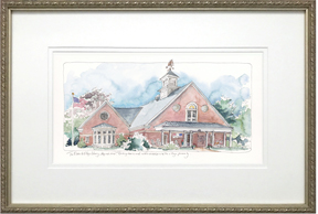 The Village Library frame