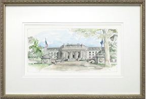 Bancroft Hall, The United States Naval Academy in Annapolis frame