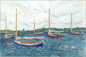 Crosby Boat Yard by MEMullin