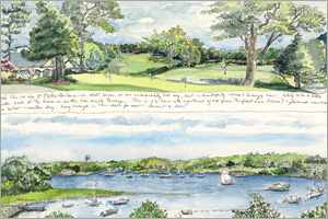 The First Tee and the Narrows, Cotuit by MEMullin