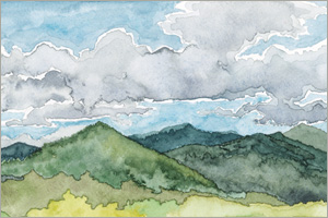The Blue Ridge by MEMullin
